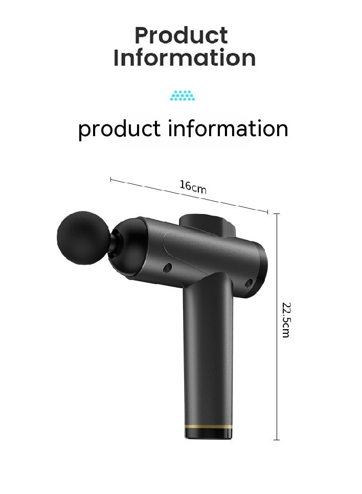 Target tension with powerful, focused recovery. This massage gun helps soothe tired muscles, support recovery and bring professional-style relief into your everyday routine.