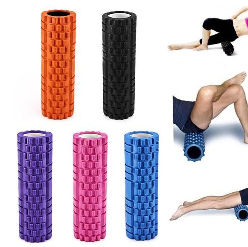 Loosen tight muscles, improve flexibility, and recover faster with this yoga foam roller, your simple go-to for stretching, mobility, and post-workout relief.