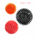 Small but seriously effective. This spiky massage ball helps target tight muscles, ease tension and support faster recovery, so you can move better, feel looser and stay ready for your next workout.