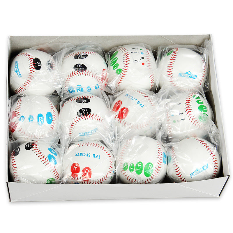 Softball And Baseball Finger-print Ball